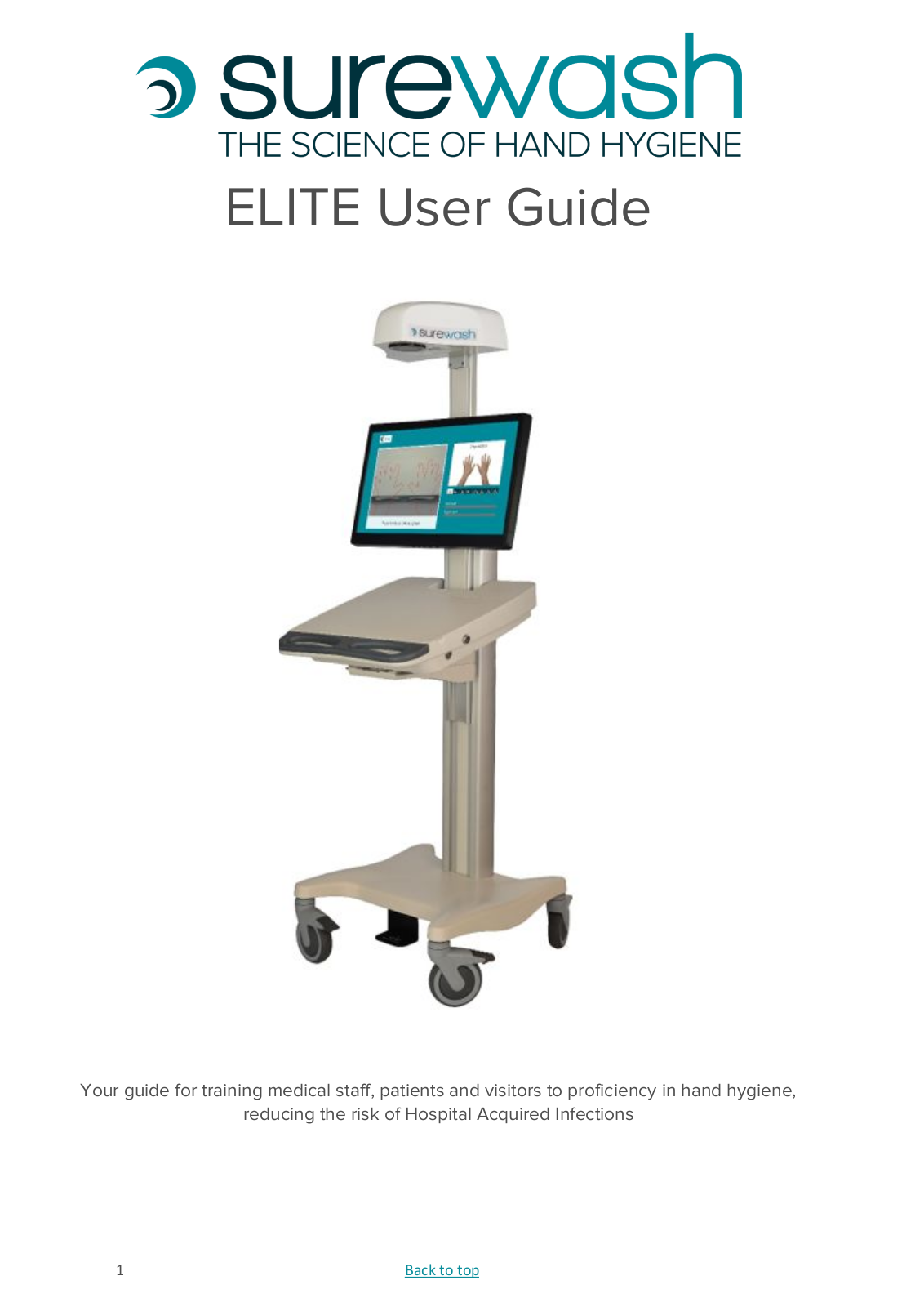 SureWash ELITE User Manual - ManualMachine.com
