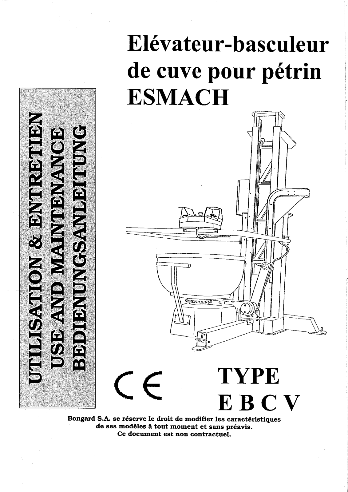 ESMACH EBCV1 Installation  Manual