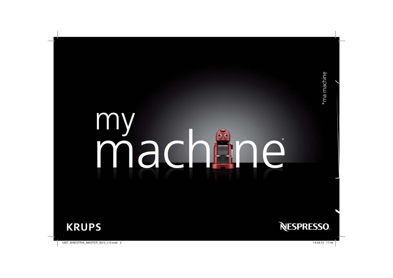 Krups XN8006 User Manual