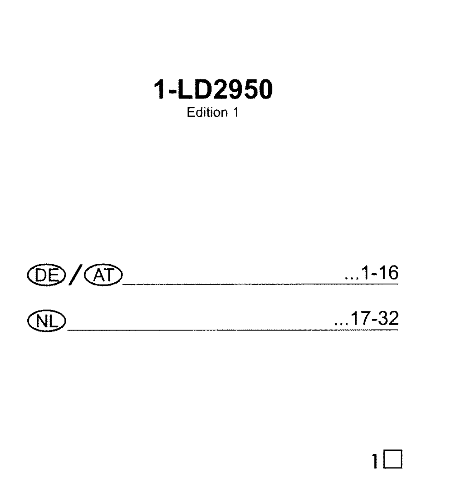 Crivit 1-LD2950 User Manual