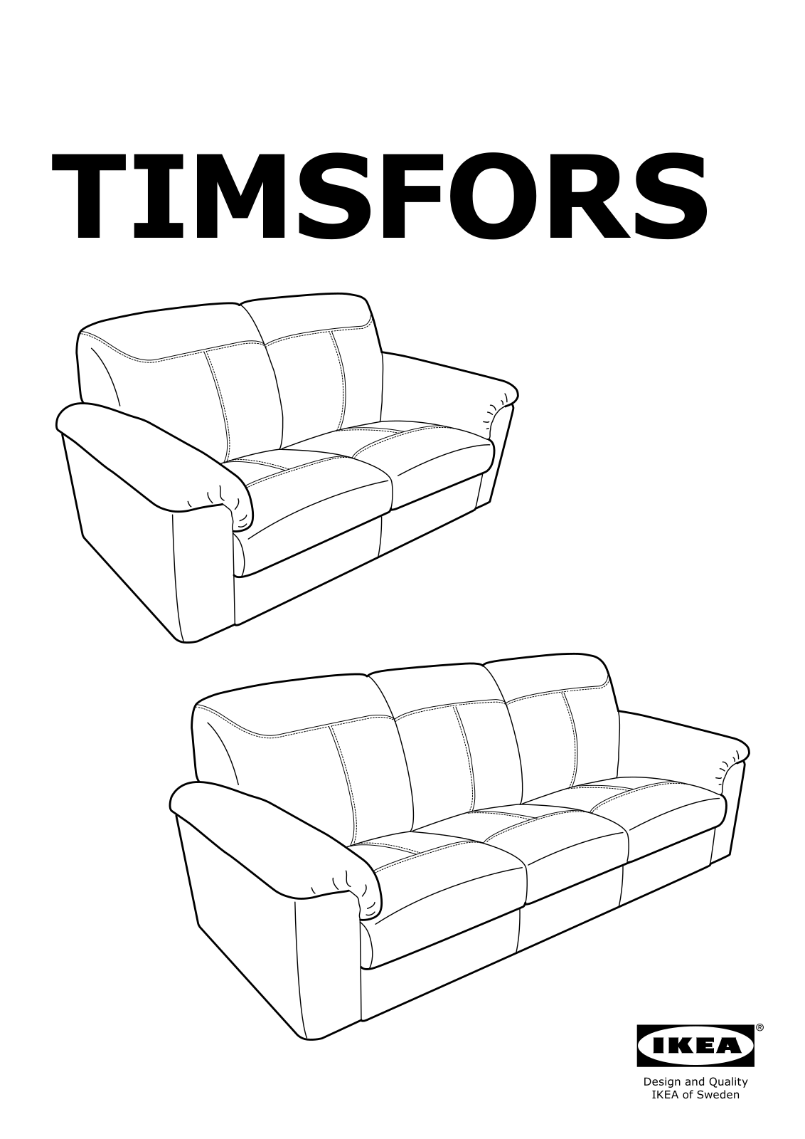 IKEA TIMSFORS User Manual