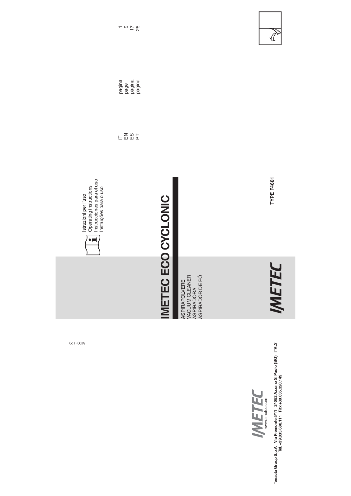 Imetec ECO E1 User Manual - ManualMachine.com