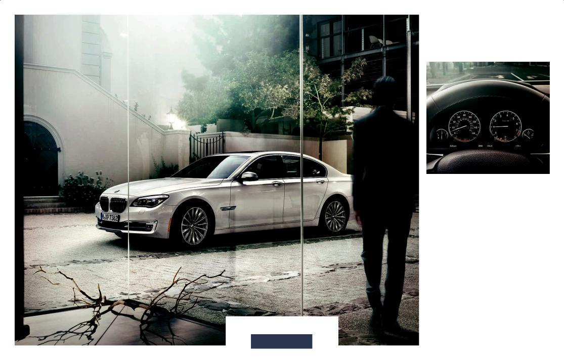 BMW 7 Series 2014 Owner's Manual