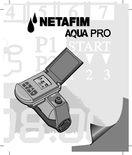 Netafim AQUA PRO user Manual