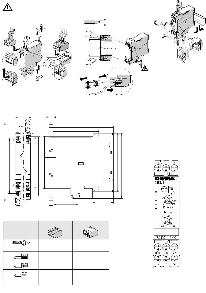 Siemens 3UG4501 User guide