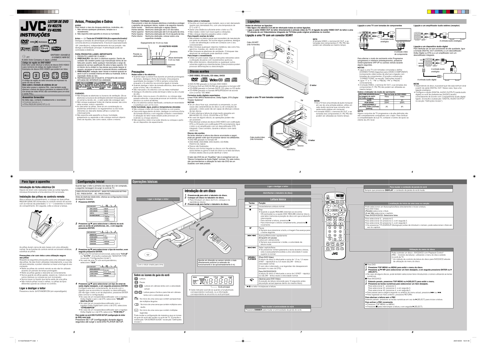 Jvc XV-N327B, XV-N328S User Manual