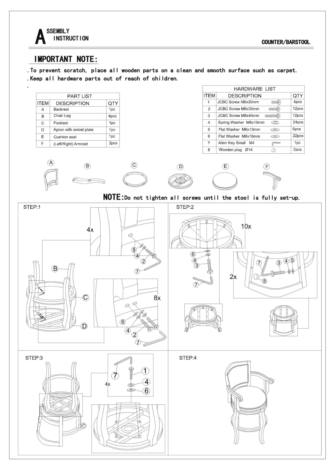 Foundstone W005486425 Assembly Instruction - ManualMachine.com