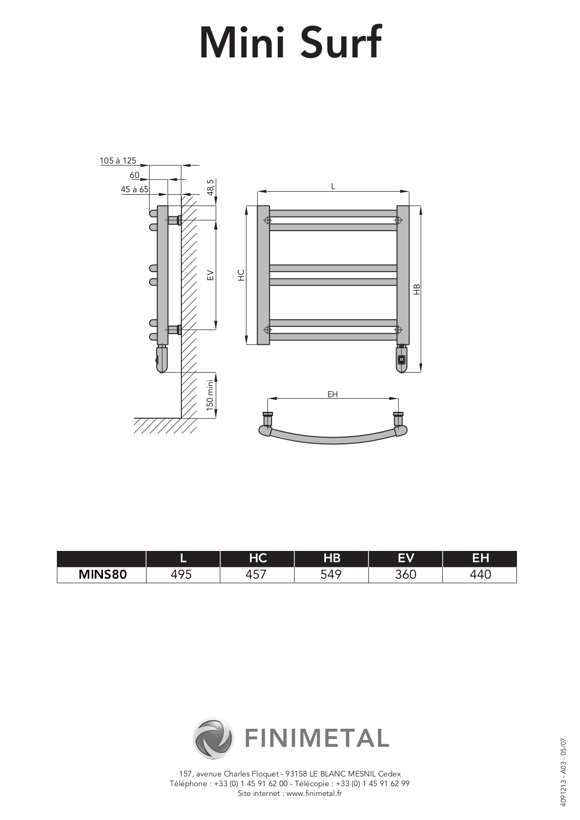 FINIMETAL MINI SURF User Manual