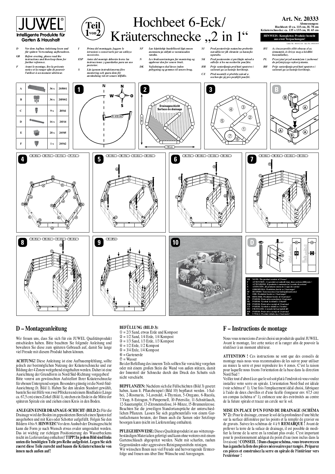 juwel 20333 User Manual