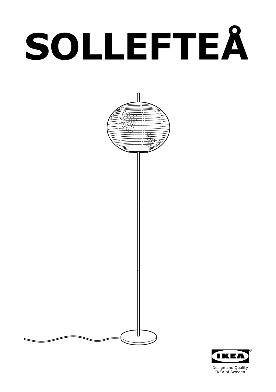 IKEA SOLLEFTEA User Manual