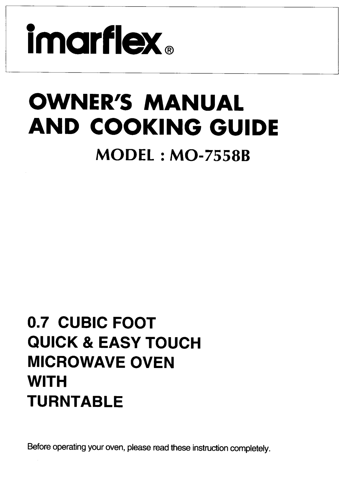 AEG-Electrolux EME1880 User Manual