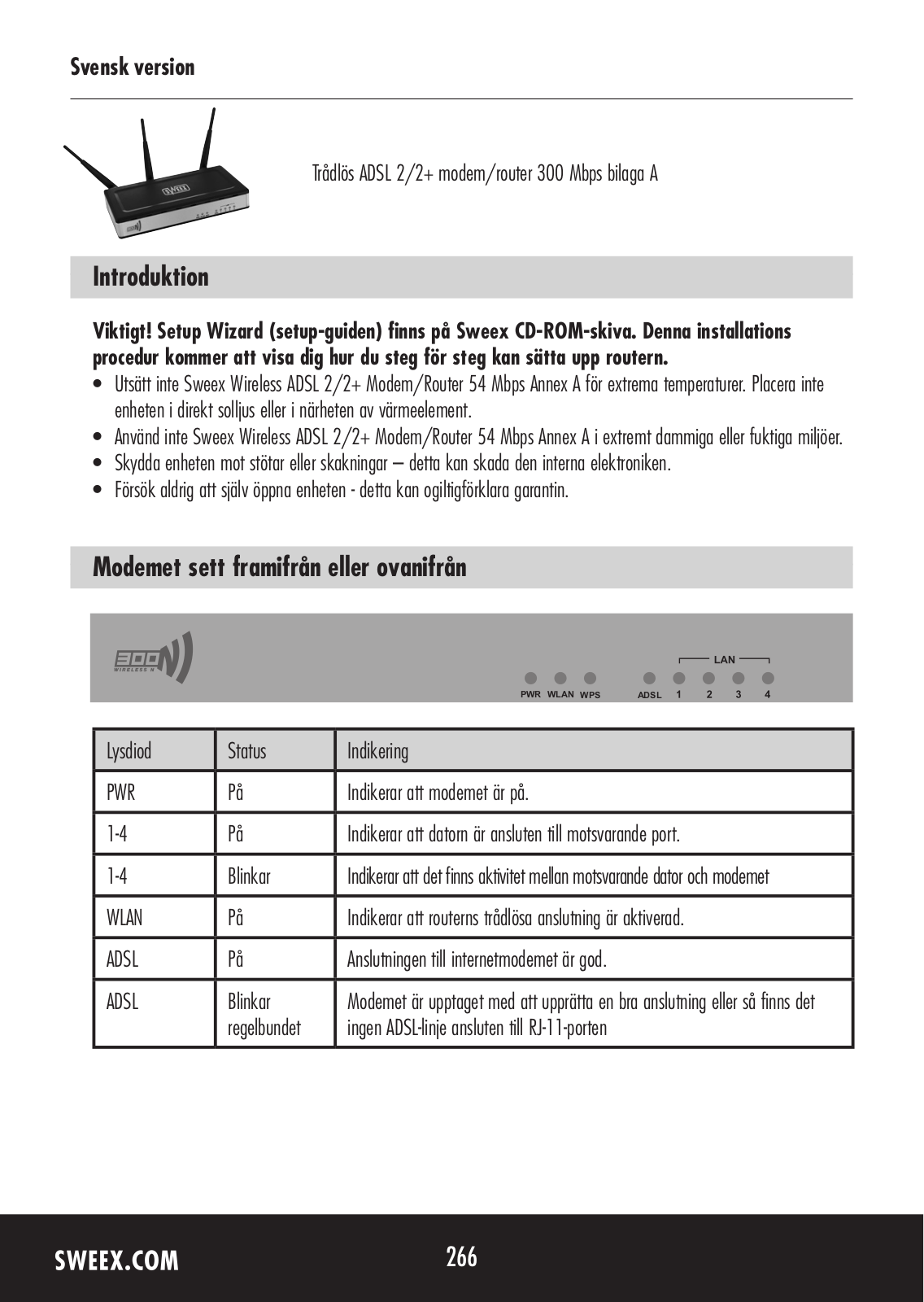 Sweex MO300 QUICK START GUIDE