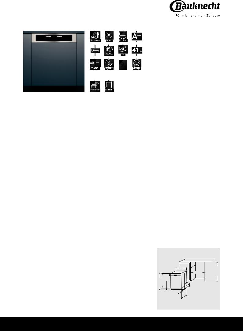 Bauknecht BCBO 3T121 P I User Manual