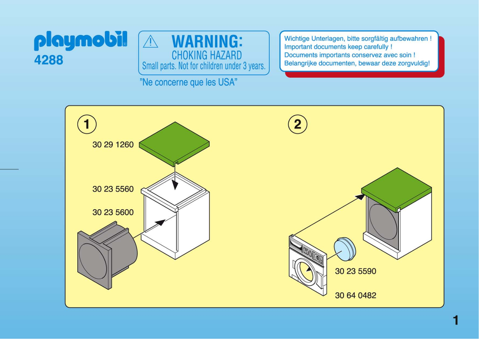 Playmobil 4288 Instructions