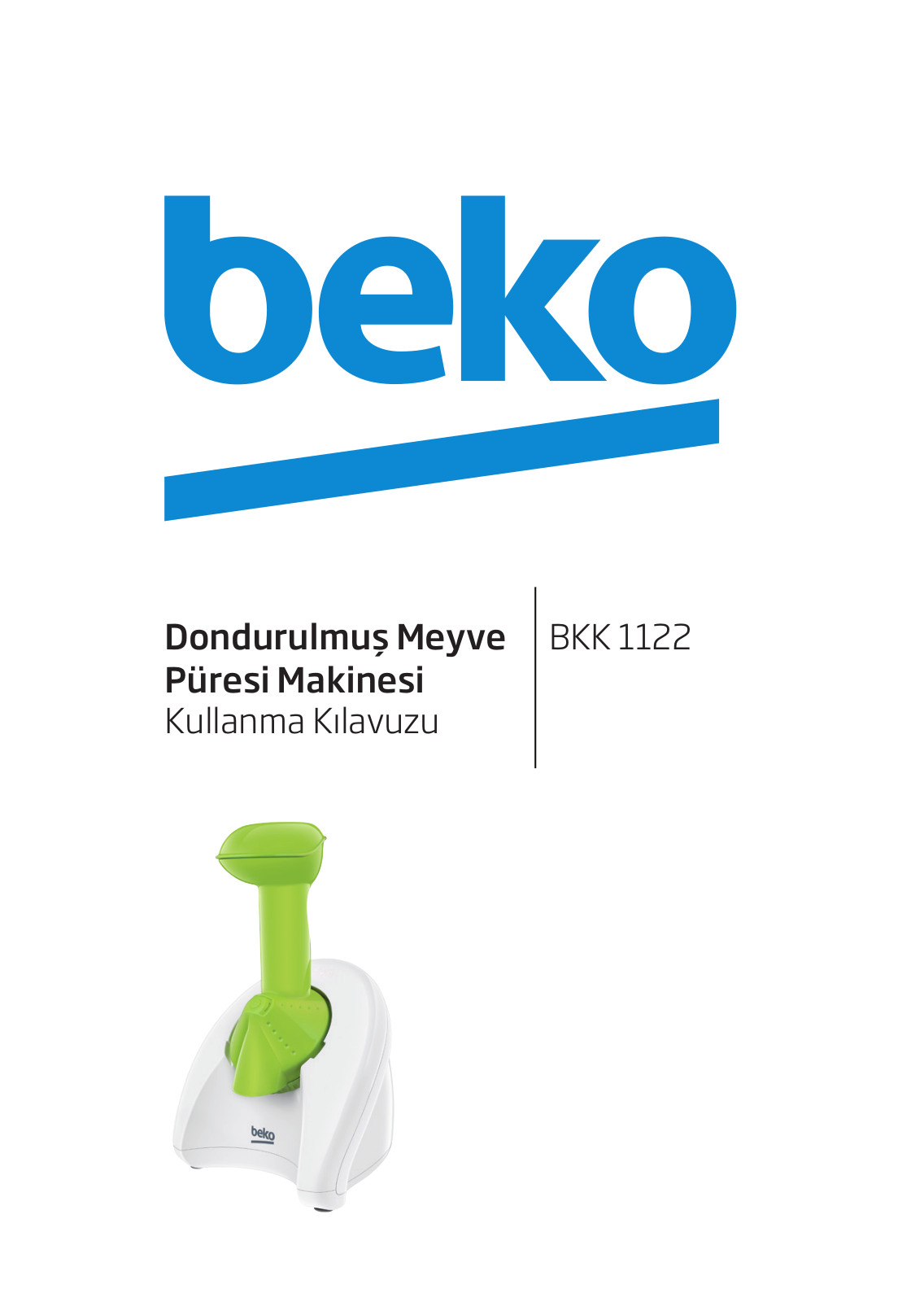 Beko BKK 1122 User manual