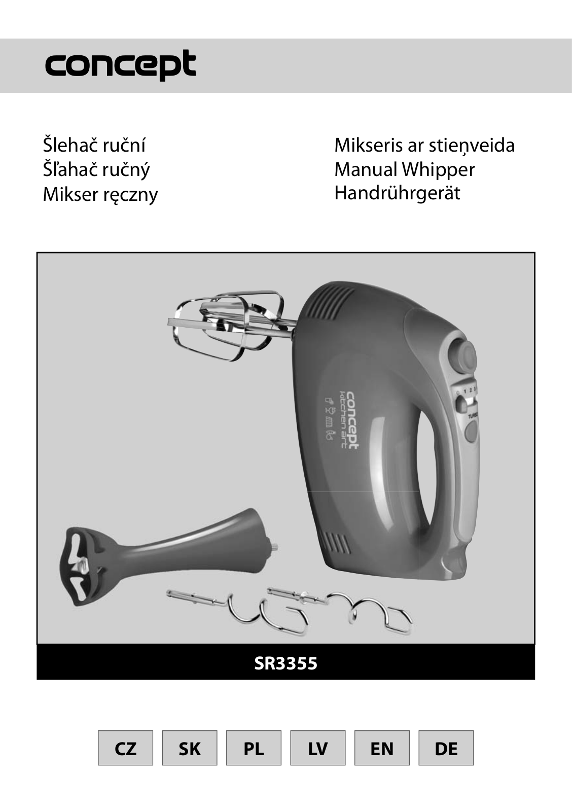 Concept SR-3355 User Manual