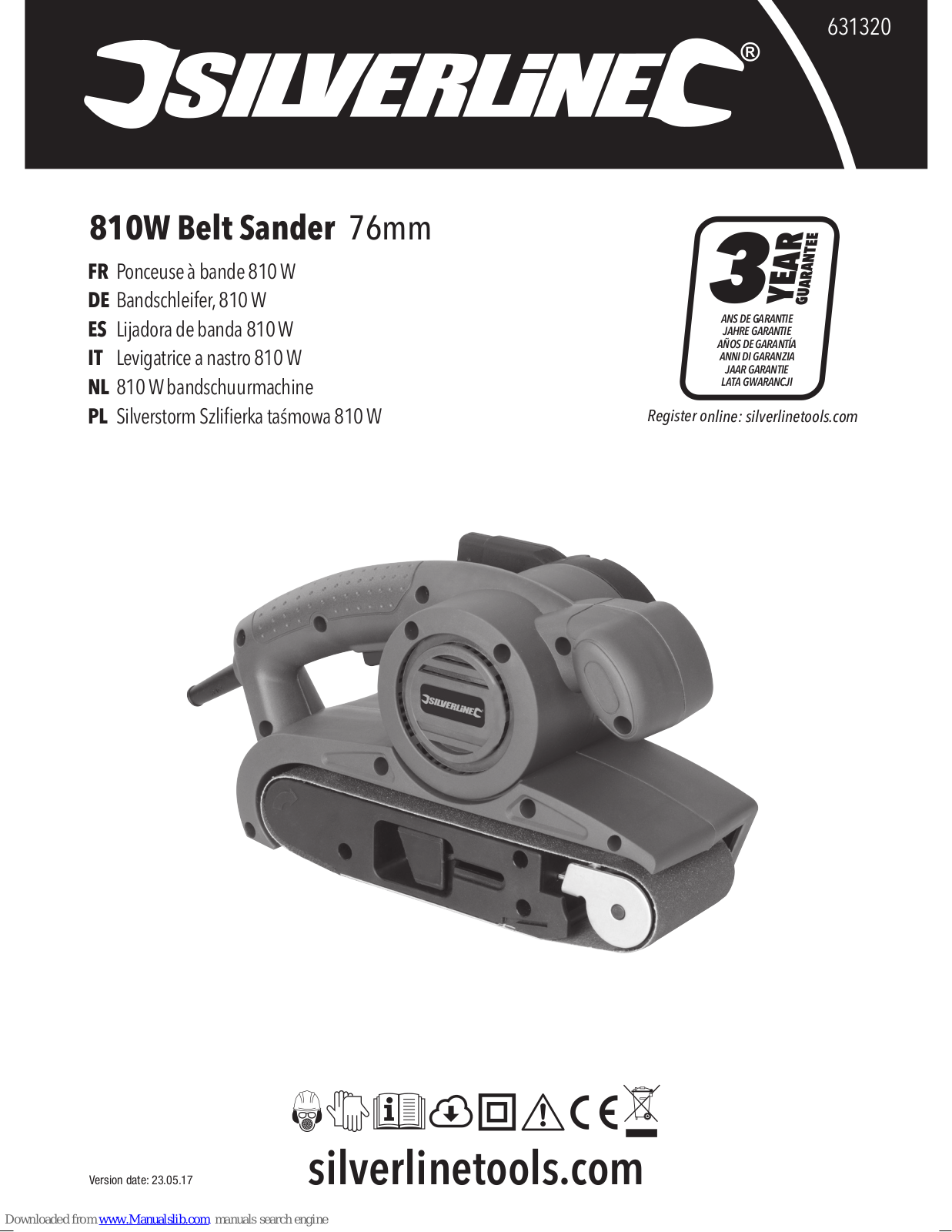 Silverline 631320 User Instructions