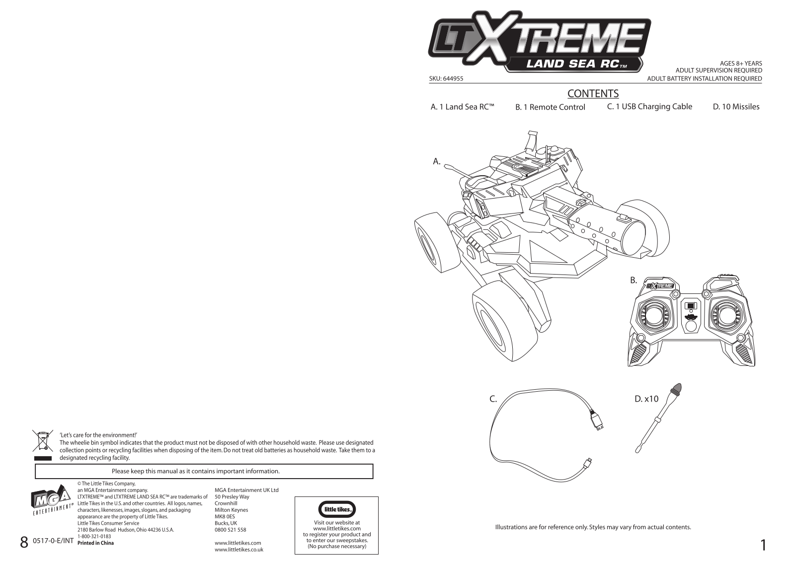 MGA Entertainment 644955TX, 644955RX User Manual