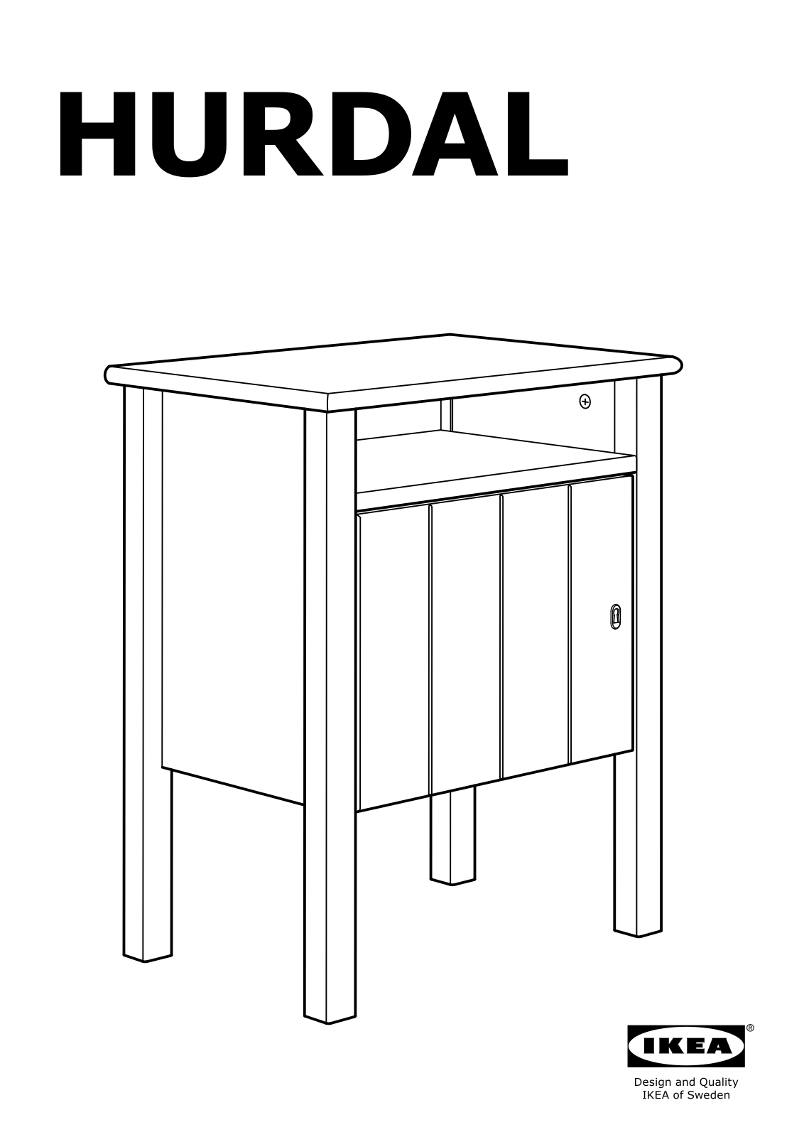 IKEA HURDAL User Manual