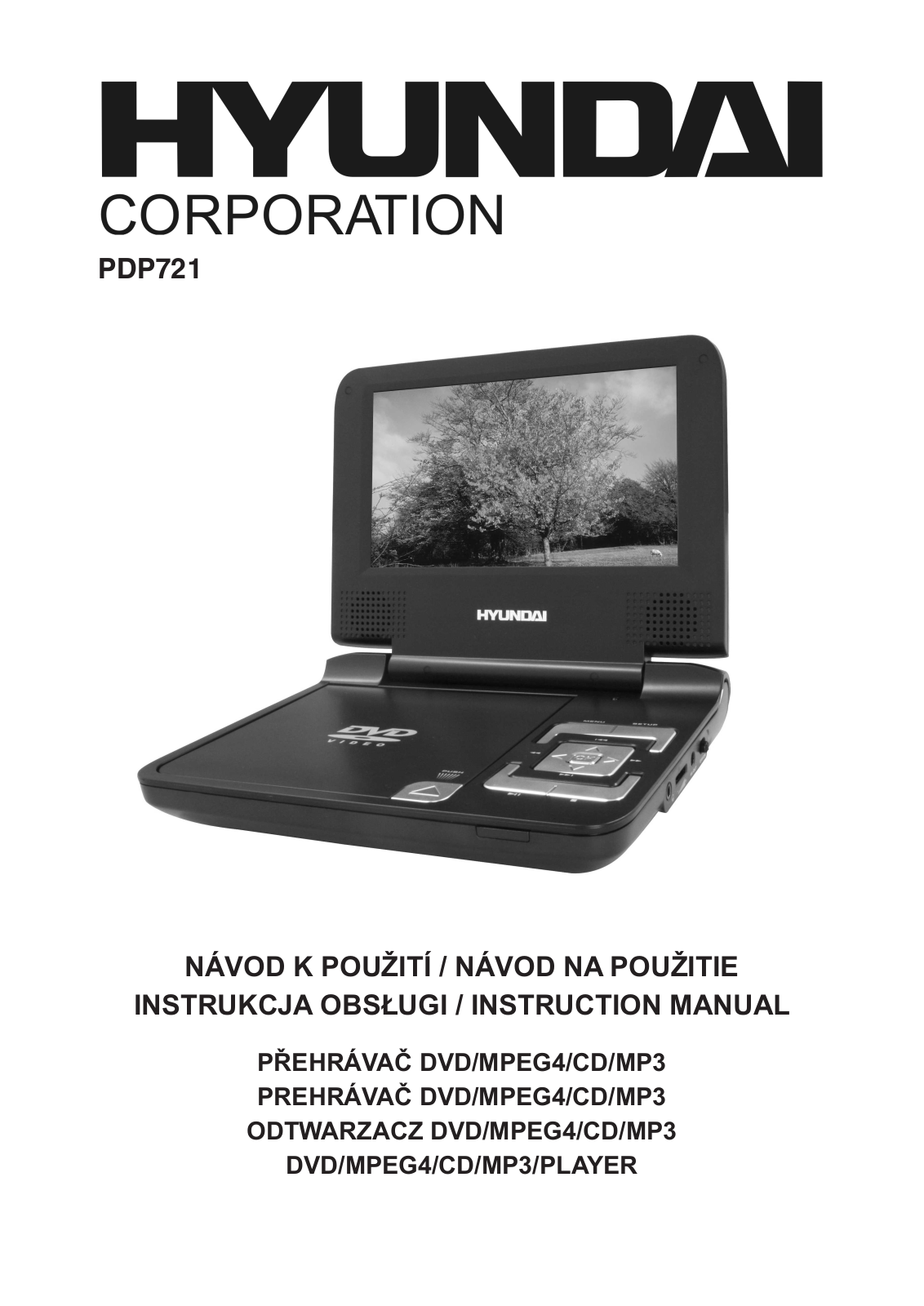 Hyundai PDP721 User Manual