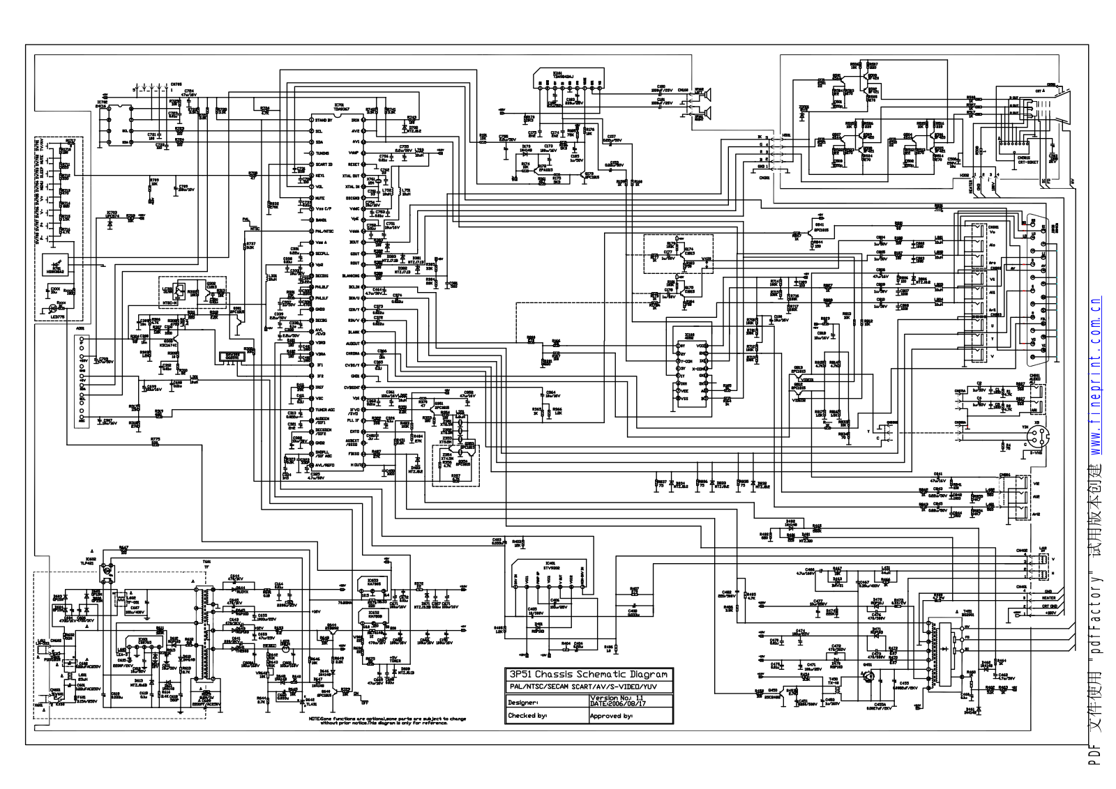 Erisson 1407 Schematics