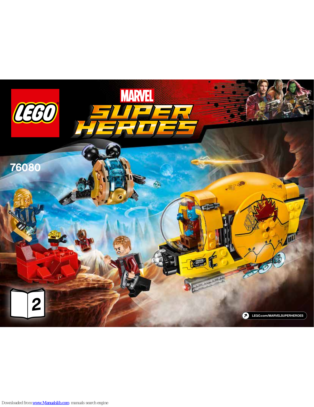 LEGO Marvel Super Heroes 76080, marvel super heroes 76083 Assembly Manual