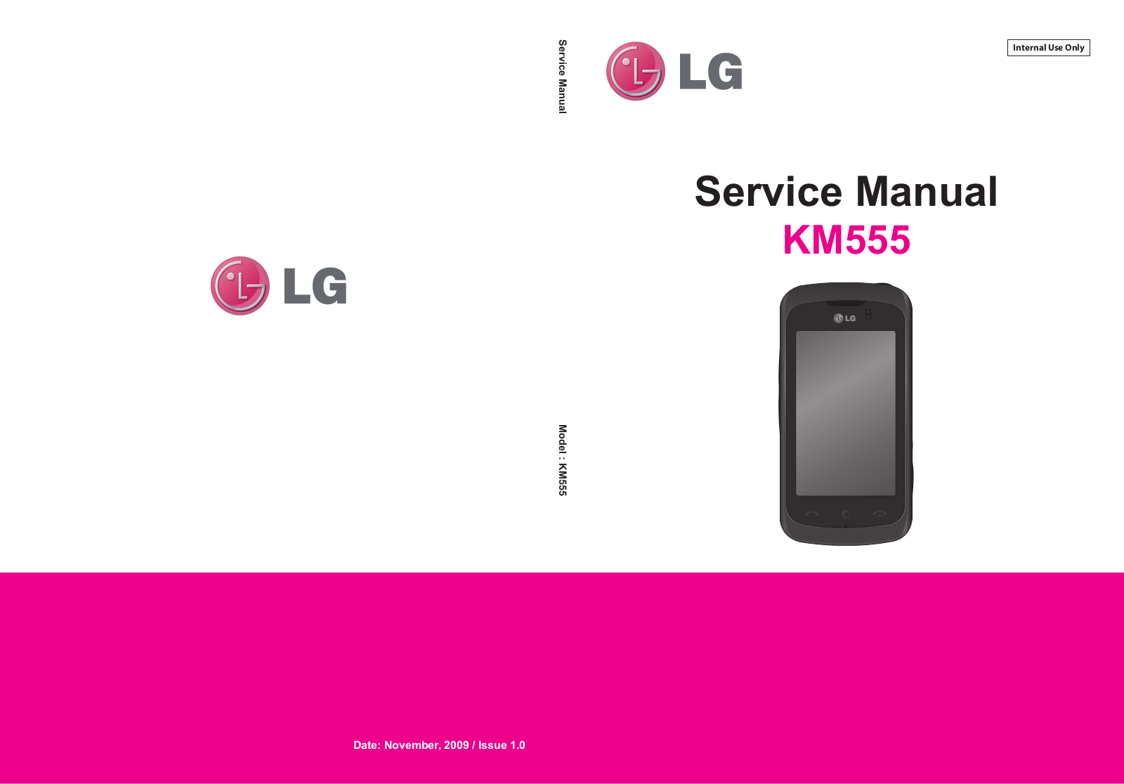 LG KM555 Service Manual