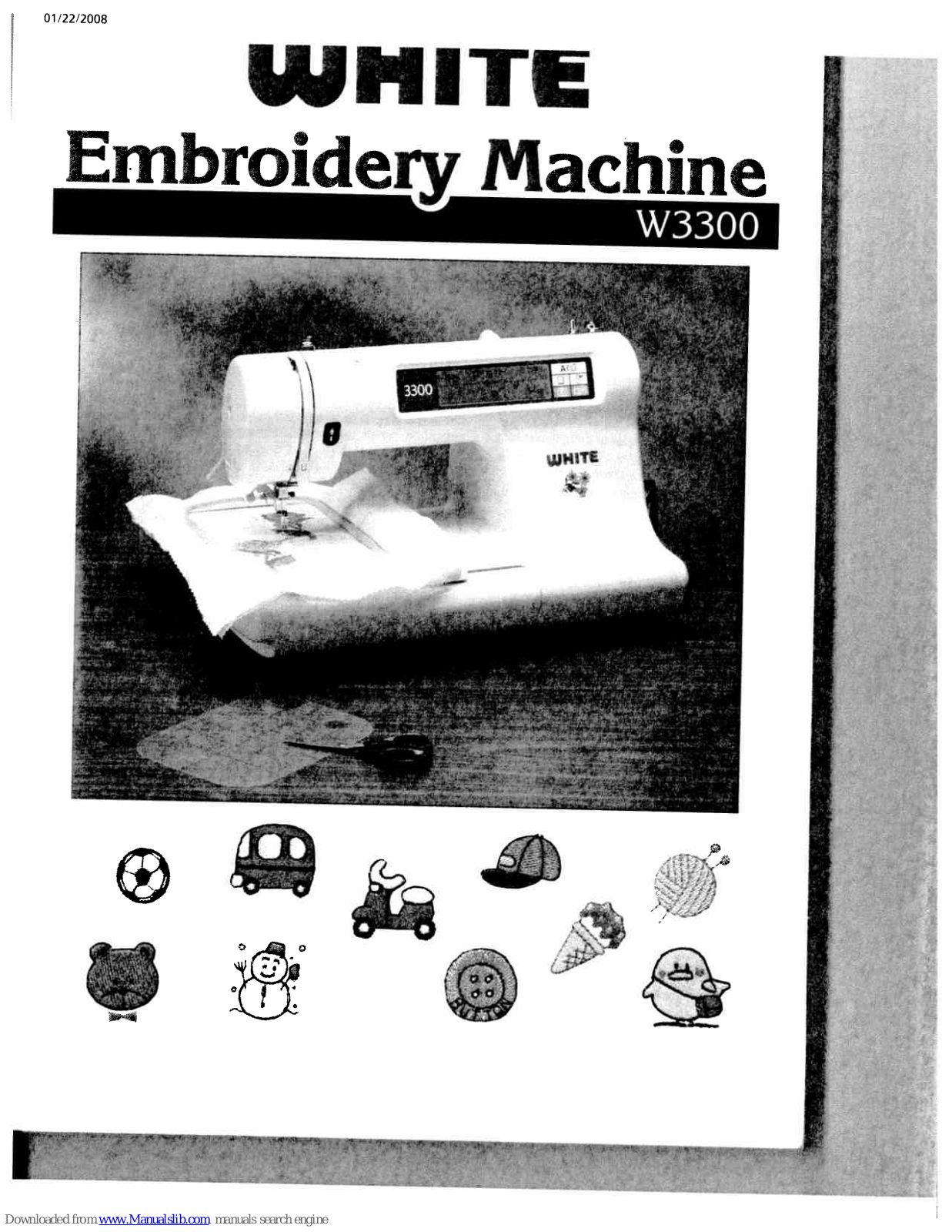 White Sewing W3300 Instructions Manual - ManualMachine.com