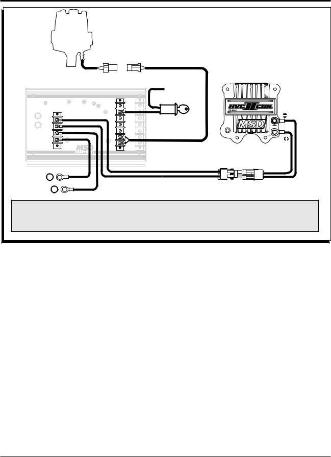 Msd 8261 Hvc 2 Coil 7 Series Ignitions, Msd 7al 3 Wiring Diagram