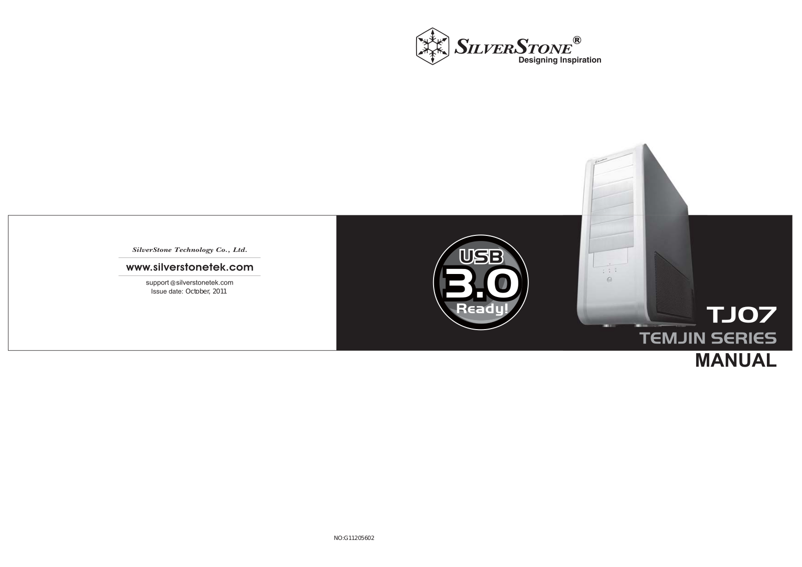 SilverStone SST-TJ07B-USB3.0 User Manual