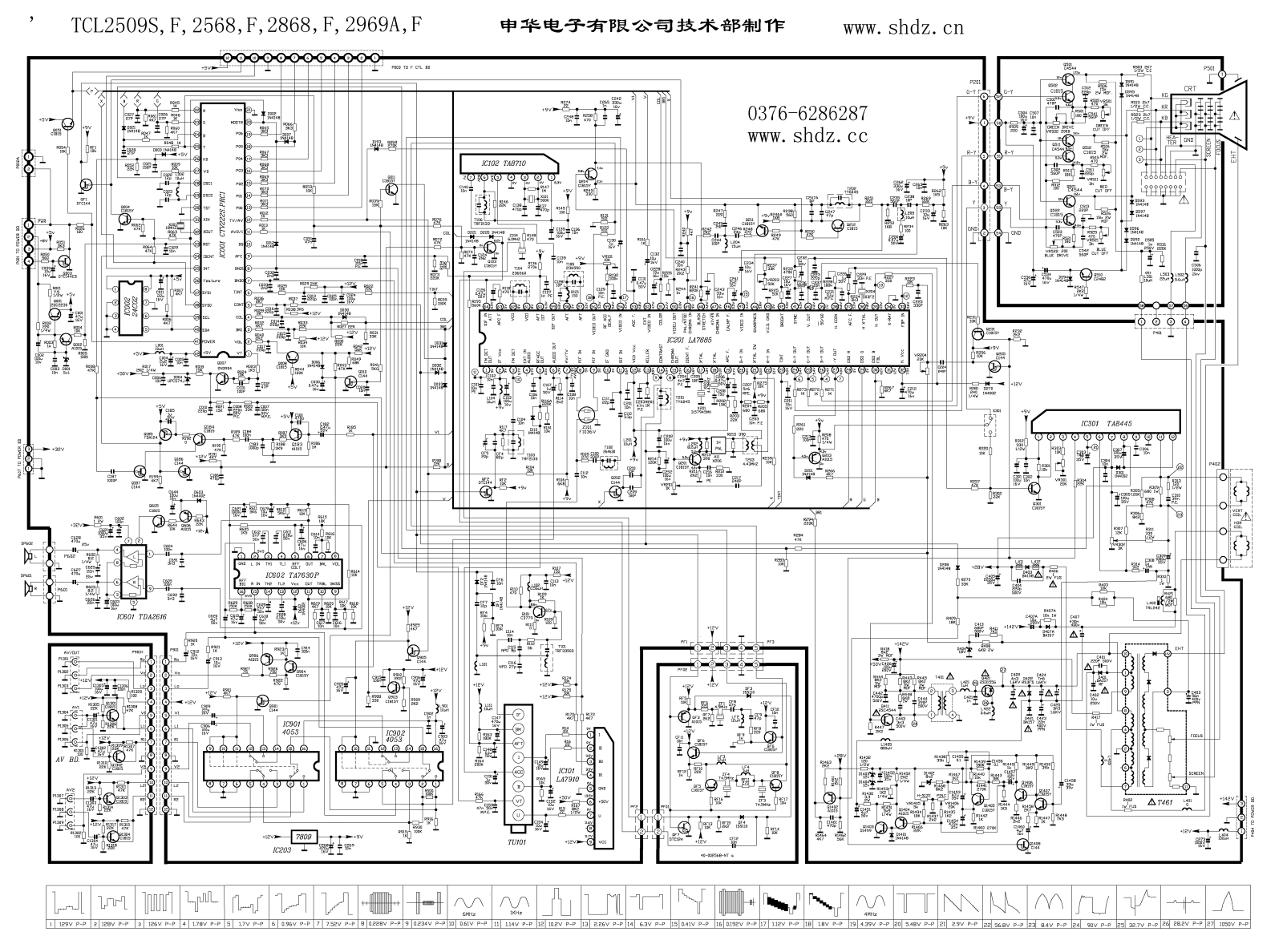 TCL 2509S Service Manual