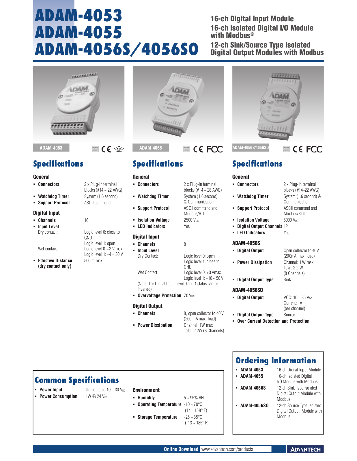 Impulse ADAM-4056S User Manual