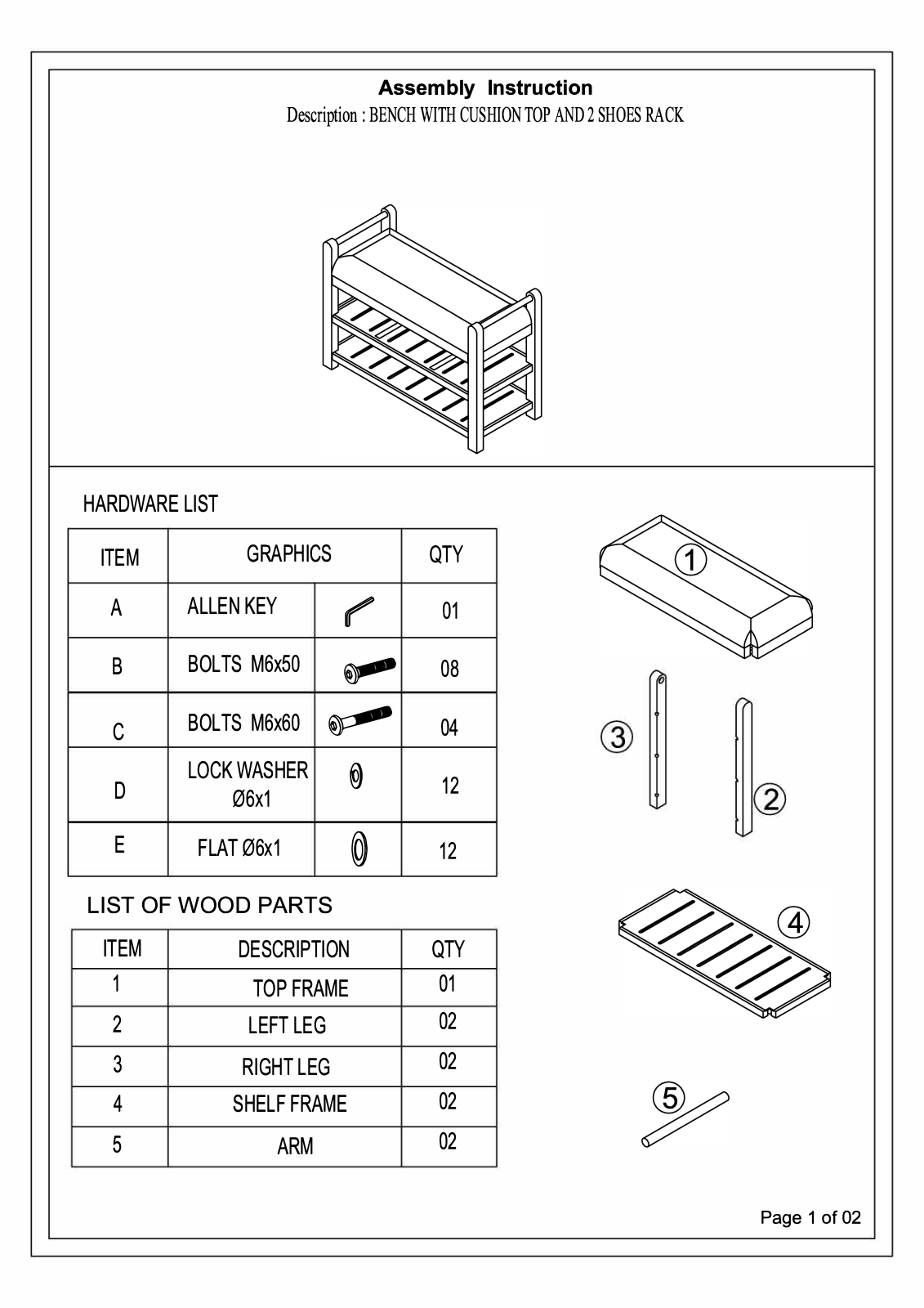 Foundry Select W000654867 Installation & Assembly - ManualMachine.com
