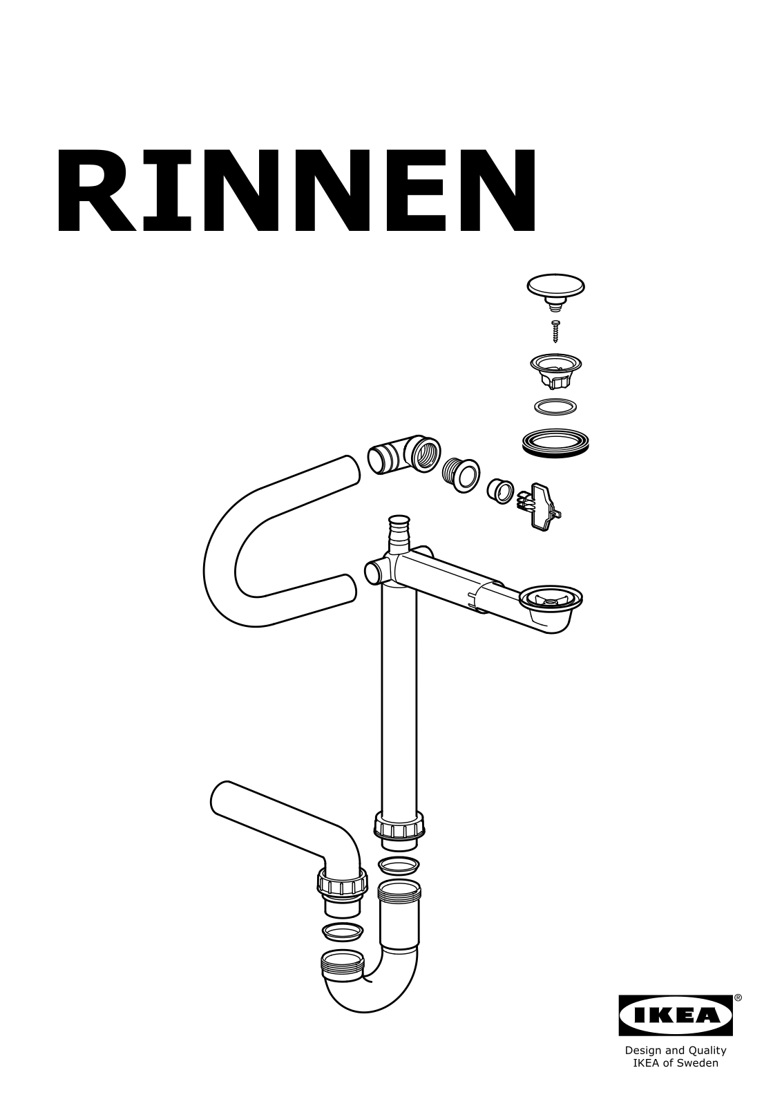 Ikea S89903393, S99903397, S19903396, 60226176 Assembly instructions