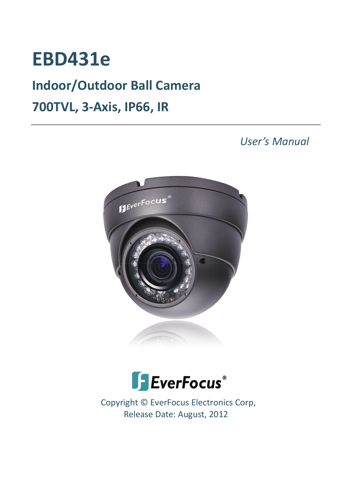 EverFocus EBD431e User Manual