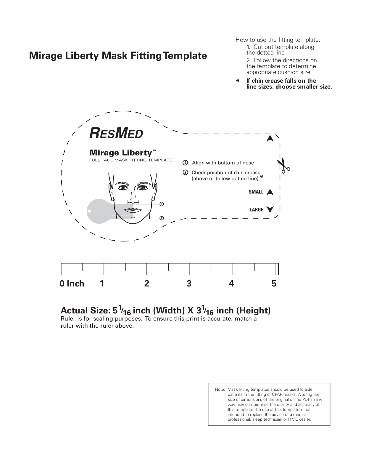 ResMed Mirage Liberty User Manual