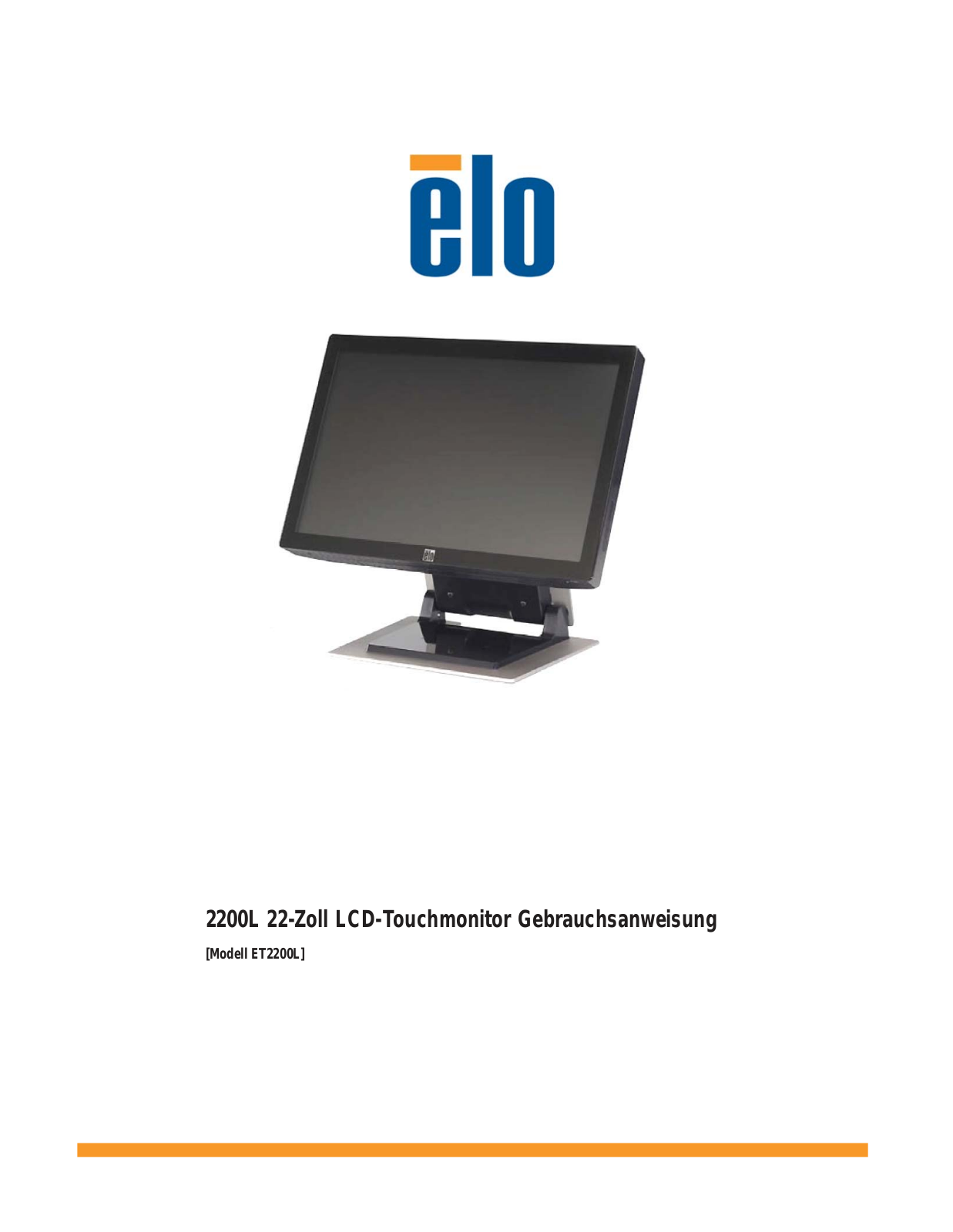 elo ET2200L User guide