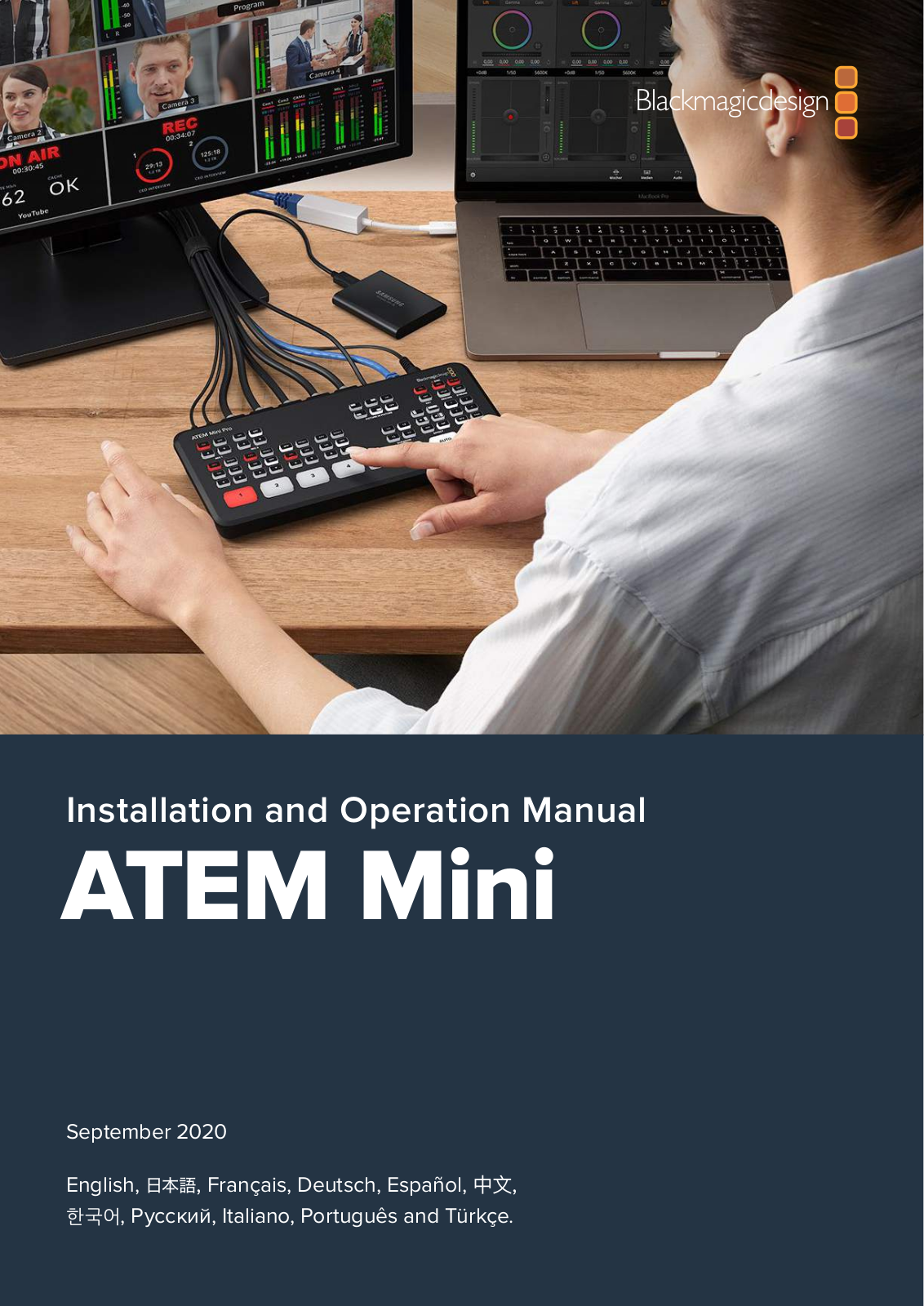 Blackmagic Design Atem Mini Installation and Operation Manual