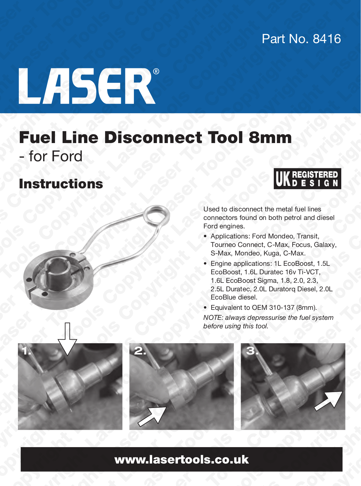 Laser 8416 User guide - ManualMachine.com