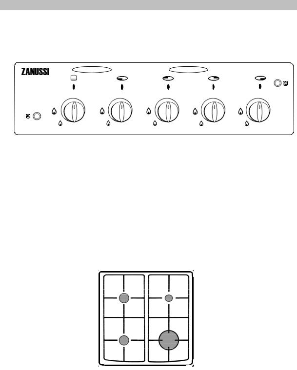 Zanussi ZCG5042AGCS User Manual