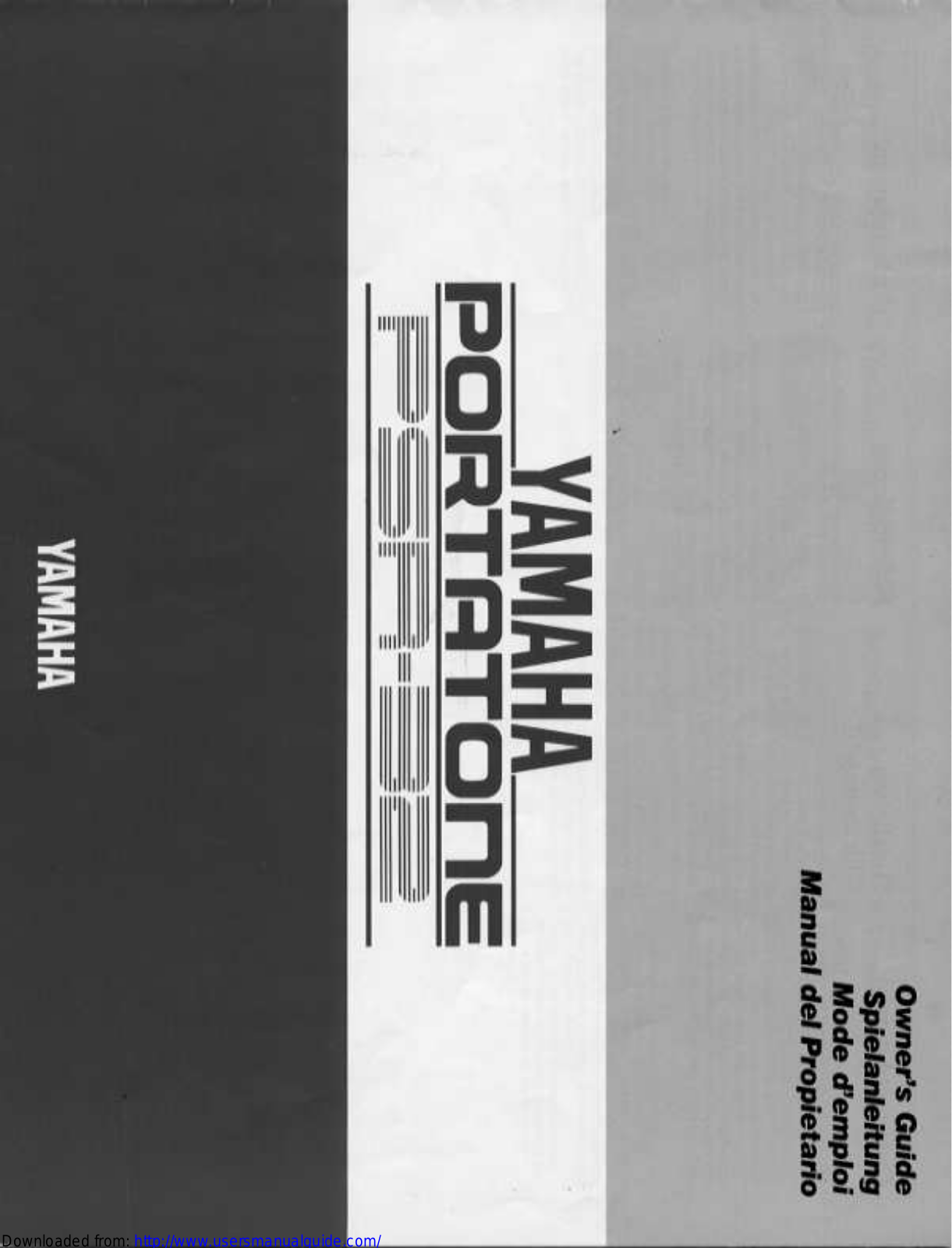 Yamaha Audio PSR-32 User Manual