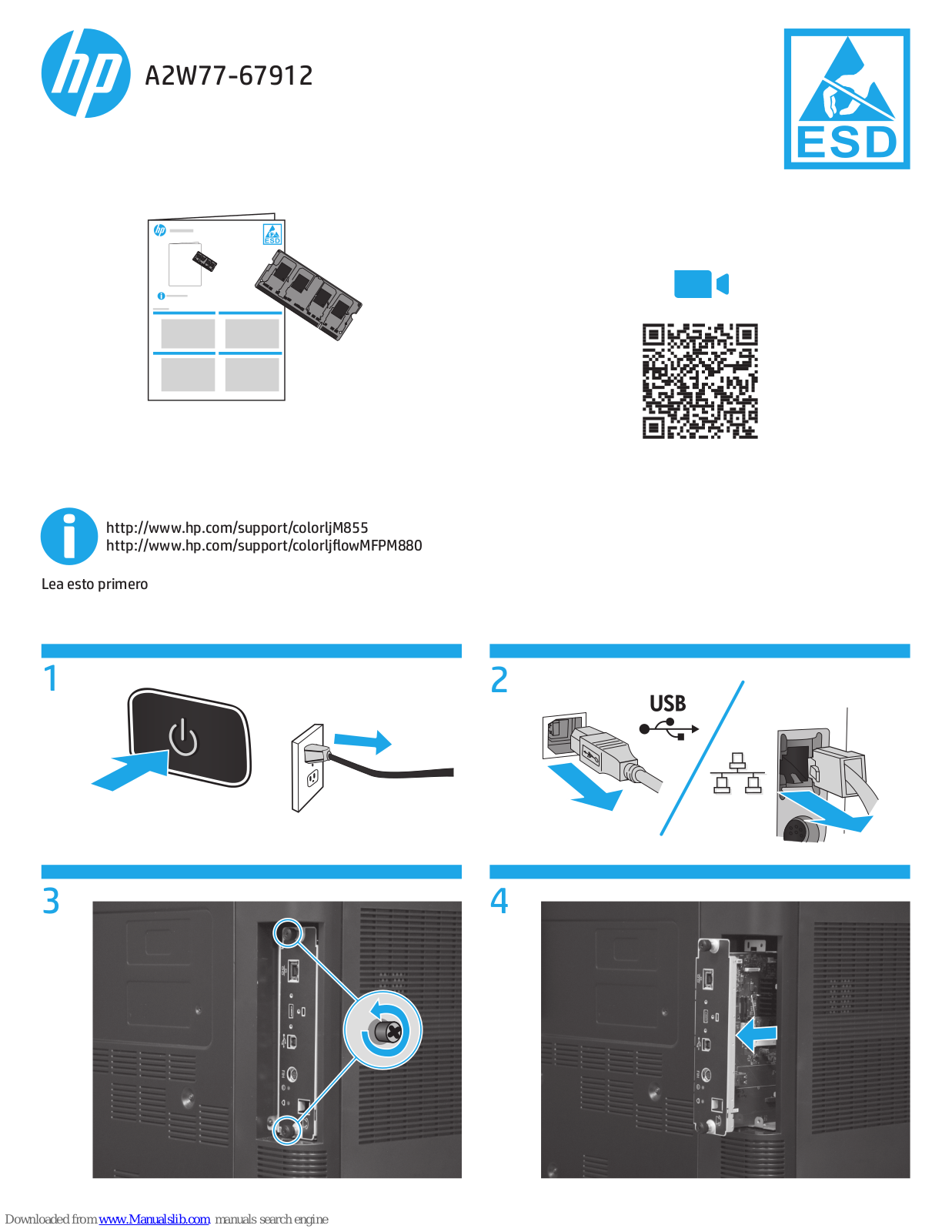 HP A2W77-67912 User Manual