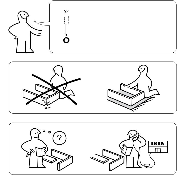 Ikea S49162326, S79862331, S29874591, 80155738 Assembly instructions