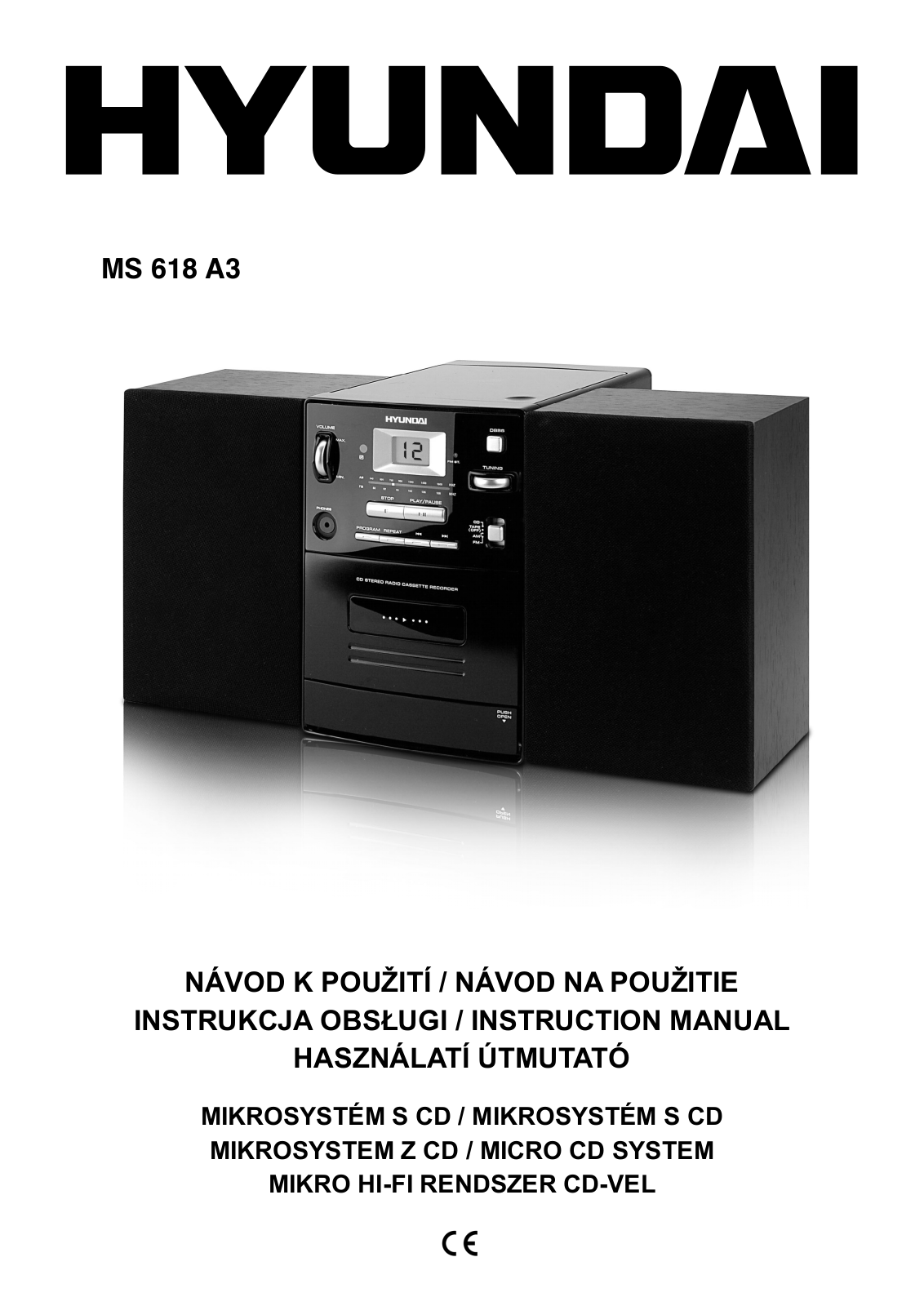 Hyundai MS 618 A3 User Manual