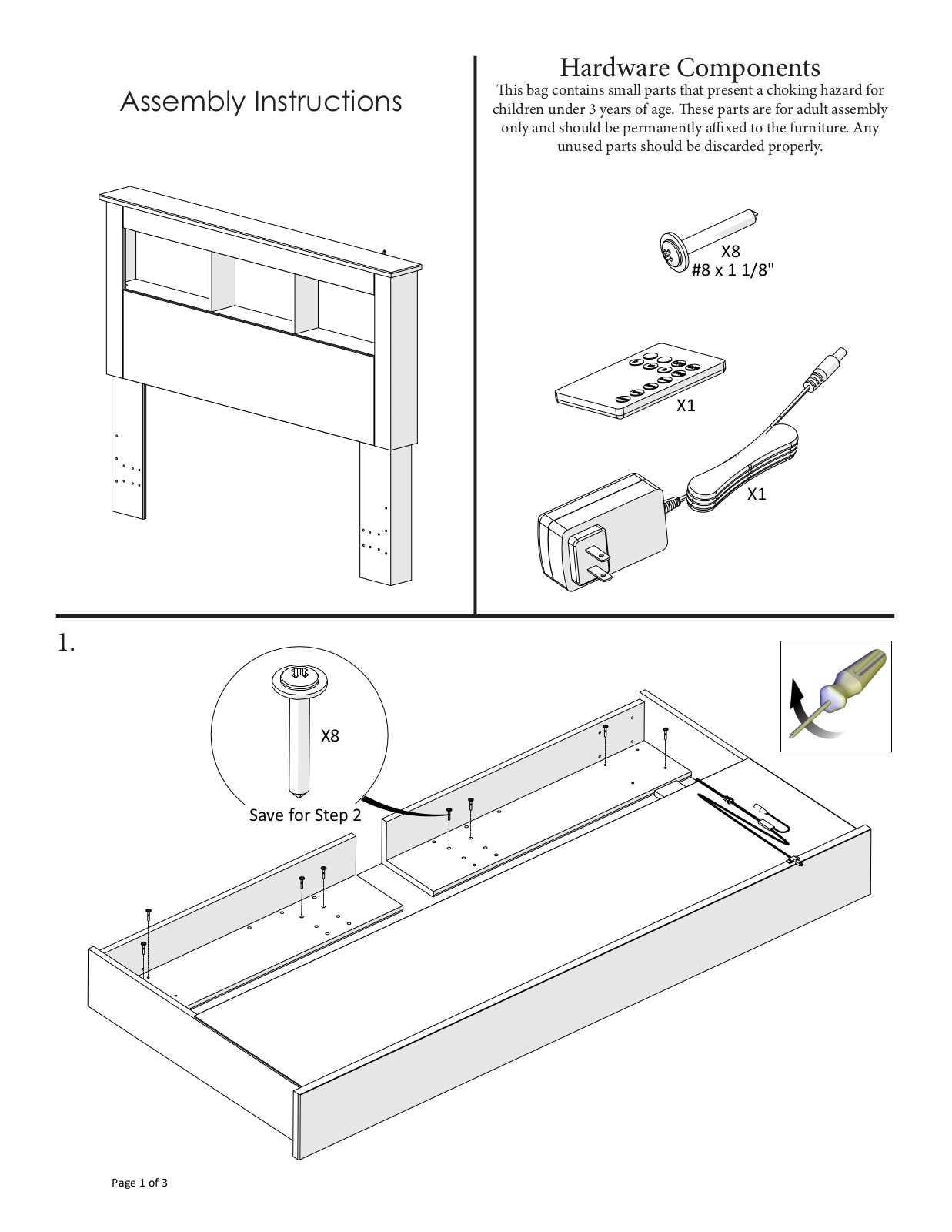 Foundstone W005653509 Installation & Assembly - ManualMachine.com