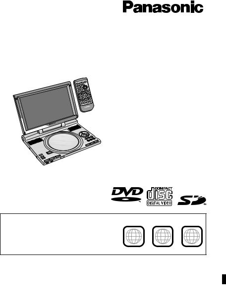 Panasonic DVD-LX9 User Manual
