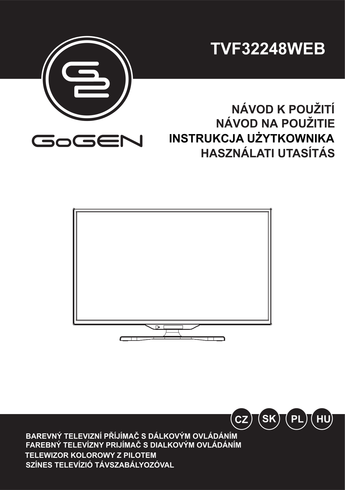 GoGEN TVF 32248 WEB User Manual