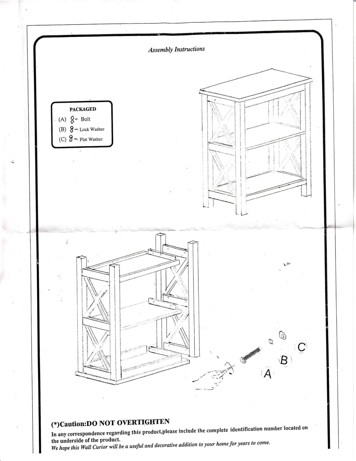 Loon Peak W006115549 Assembly Instructions - ManualMachine.com
