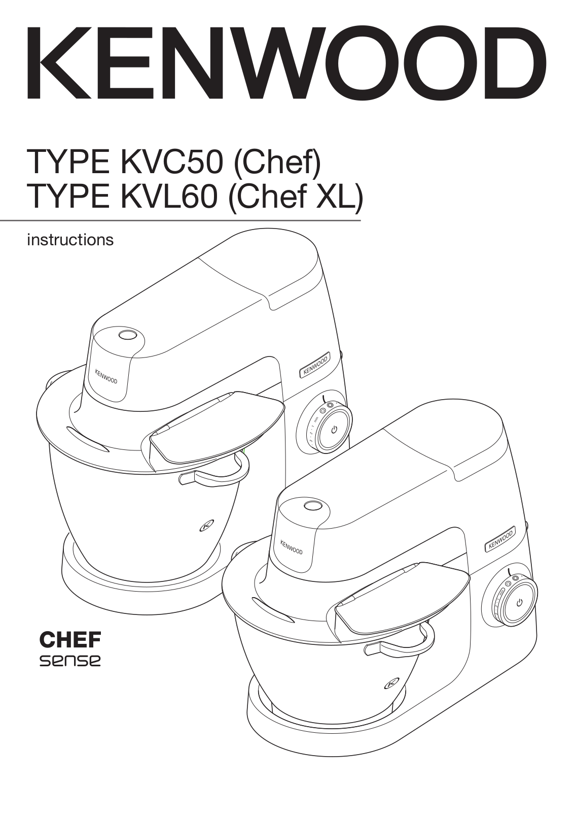 Kenwood Chef XL Elite KVL6300 S User manual