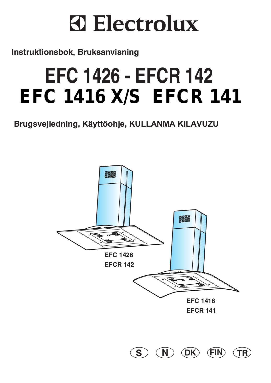 AEG EFC 1426, EFCR 142 User Manual